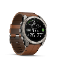 Fenix8_51_HR_Titanium_Leather_Front-right_0004_fenix8_dive_statute