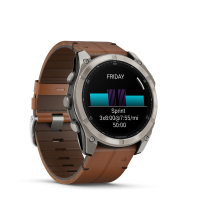 Fenix8_51_HR_Titanium_Leather_Front-right_0006_fenix8_dsw_statute