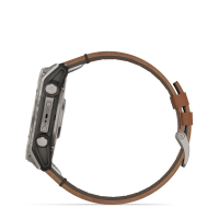 Fenix8_51_Titanium_Leather_Left
